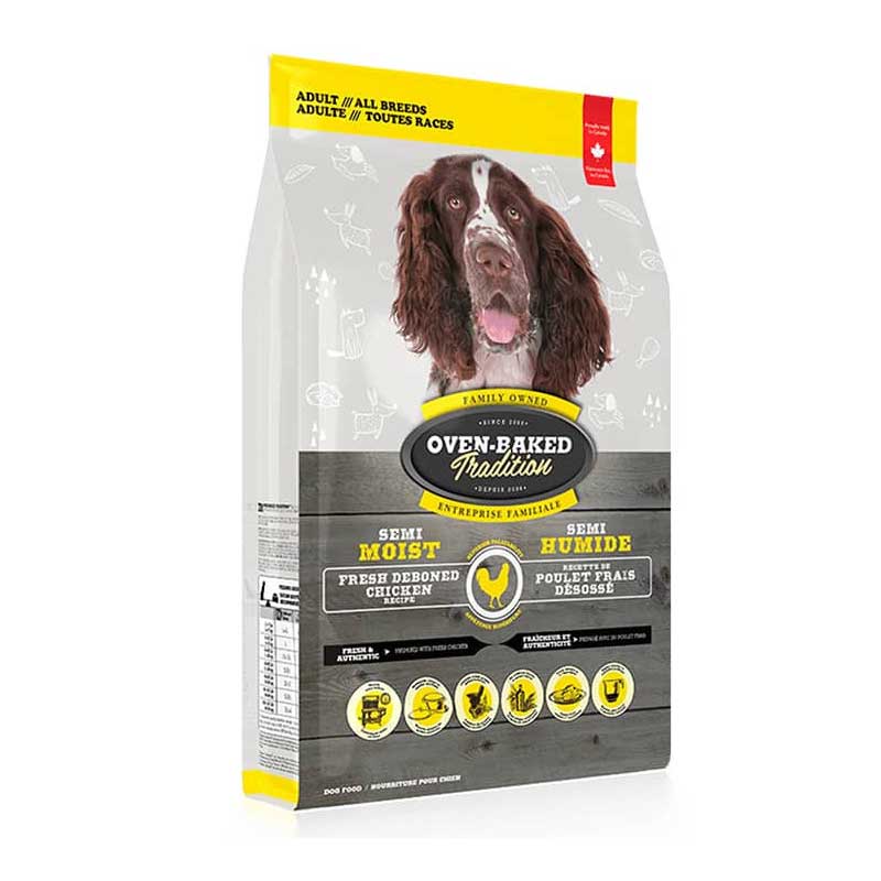 Oven-Baked Semi Húmedo Pollo para Perros 2,27 Kg