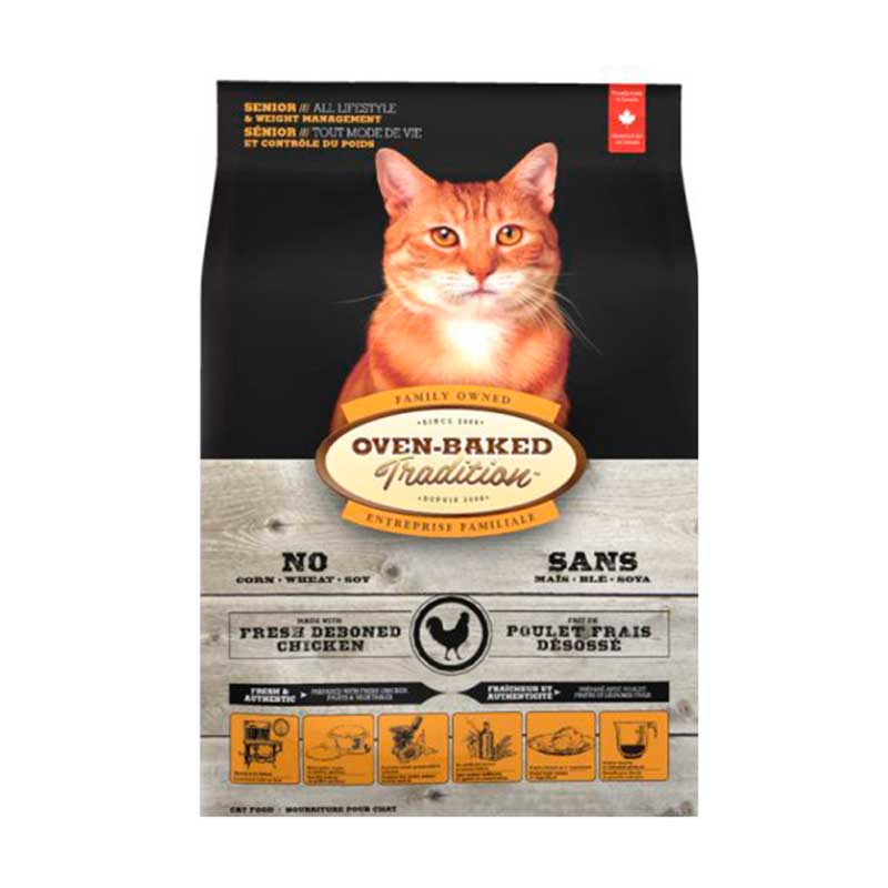 Oven-Baked Pollo para Gatos Senior