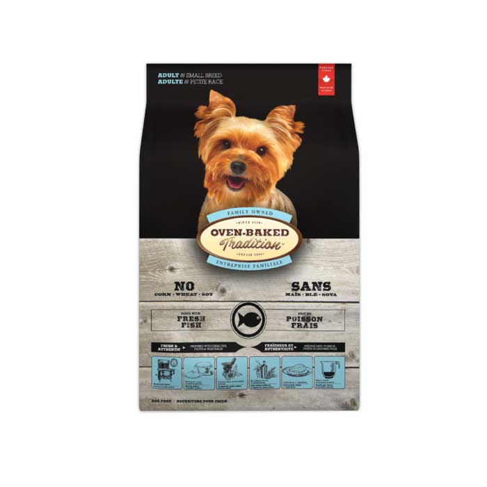 Oven-Baked Pescado para Perros Razas Pequeñas