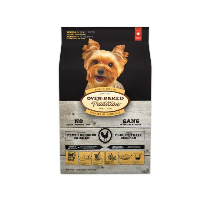 Oven-Baked Pollo para Perros Senior Razas Pequeñas