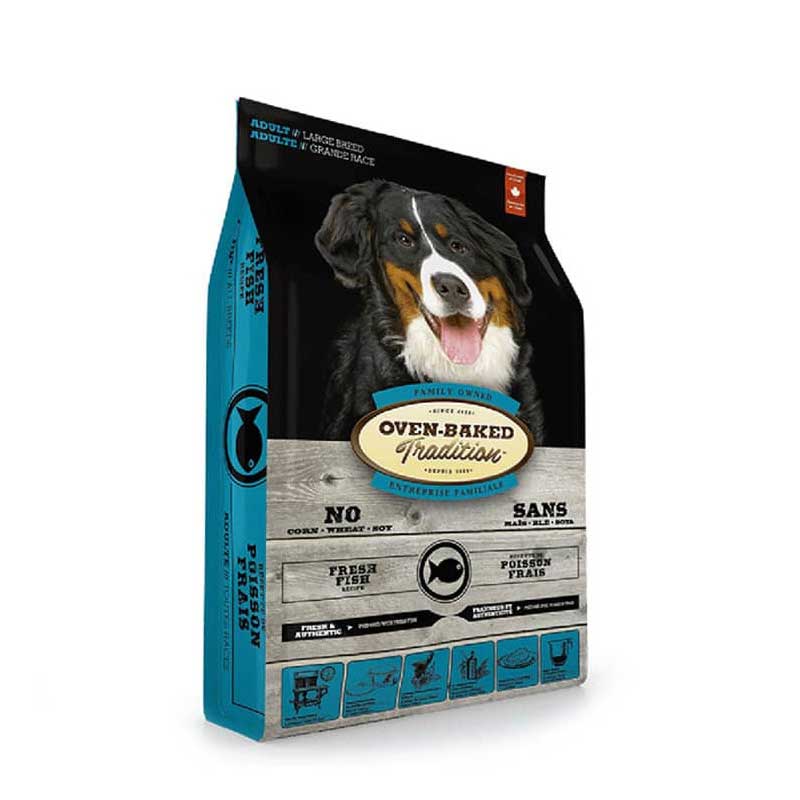 Oven-Baked Pescado para Perros Razas Grandes 11,34 Kg