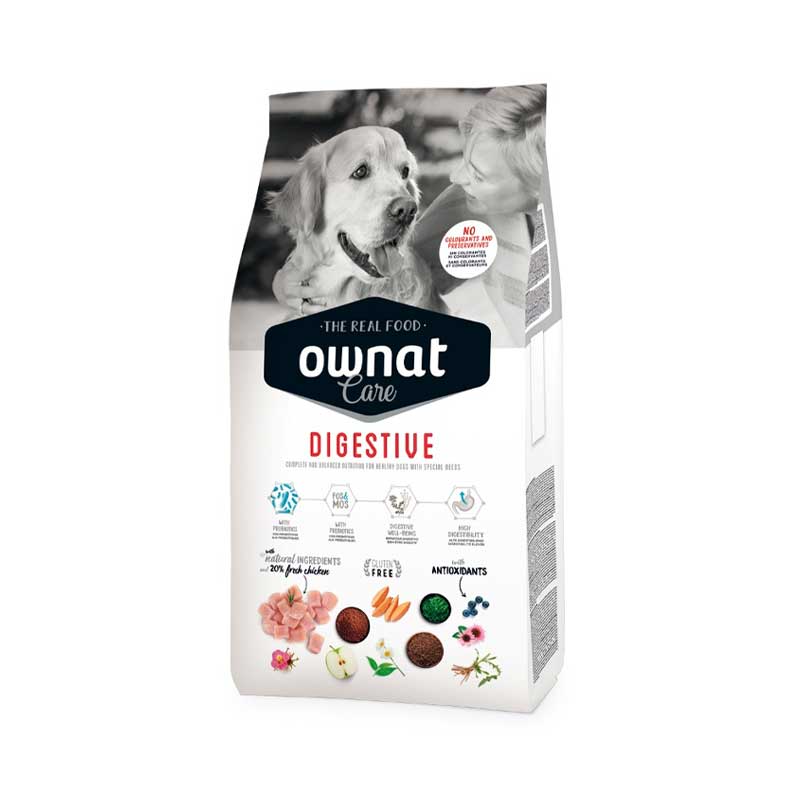Ownat Care Digestive para Perros 3 Kg