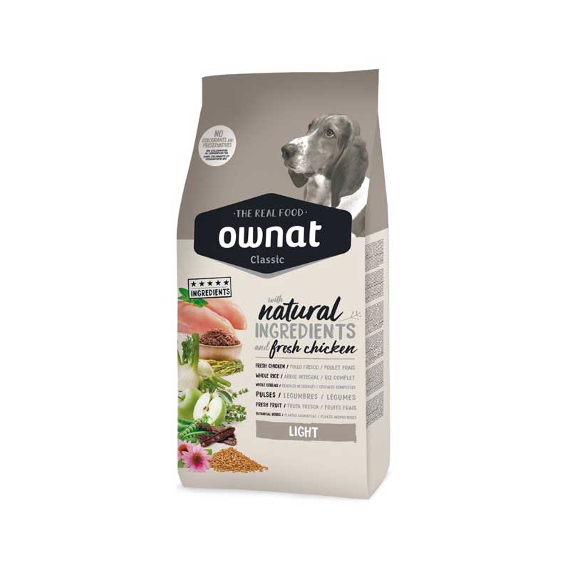 Ownat Classic Light para Perros - 4 Kg