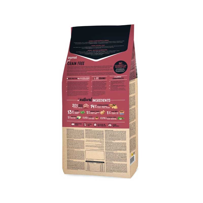 Ownat Just Grain Free Pato para Perros - 14 Kg