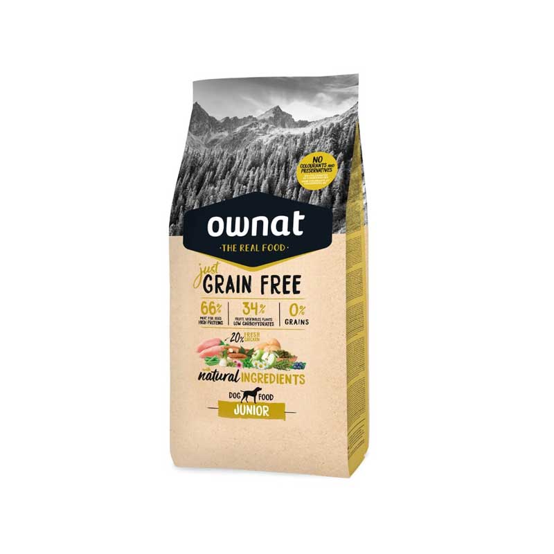 Ownat Just Grain Free para Cachorros