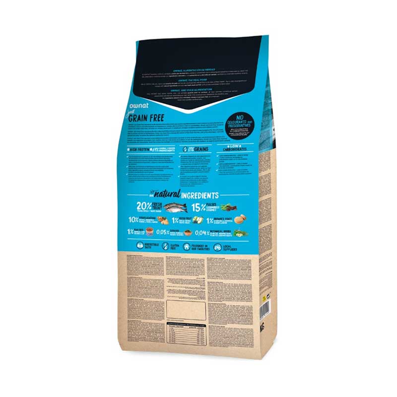 Ownat Just Grain Free Trucha para Perros