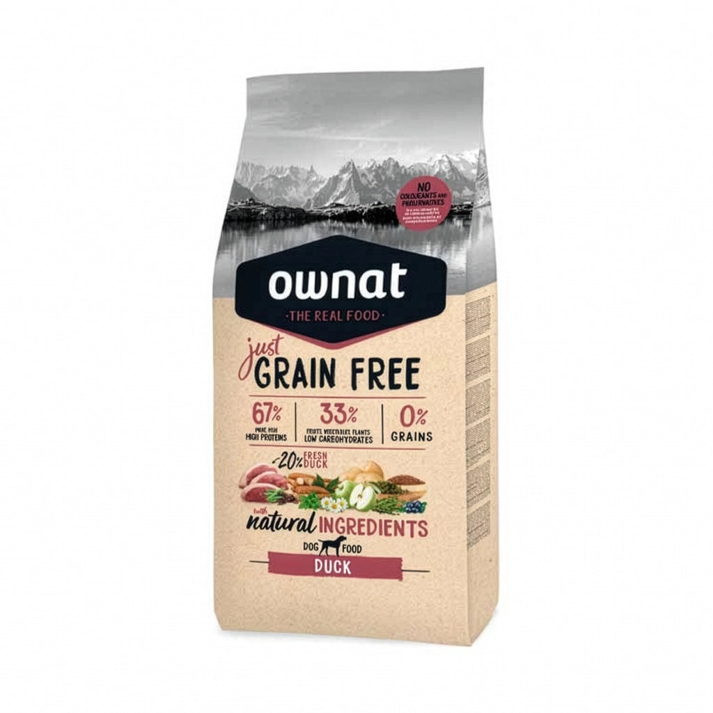 Ownat Just Grain Free Pato para Perros