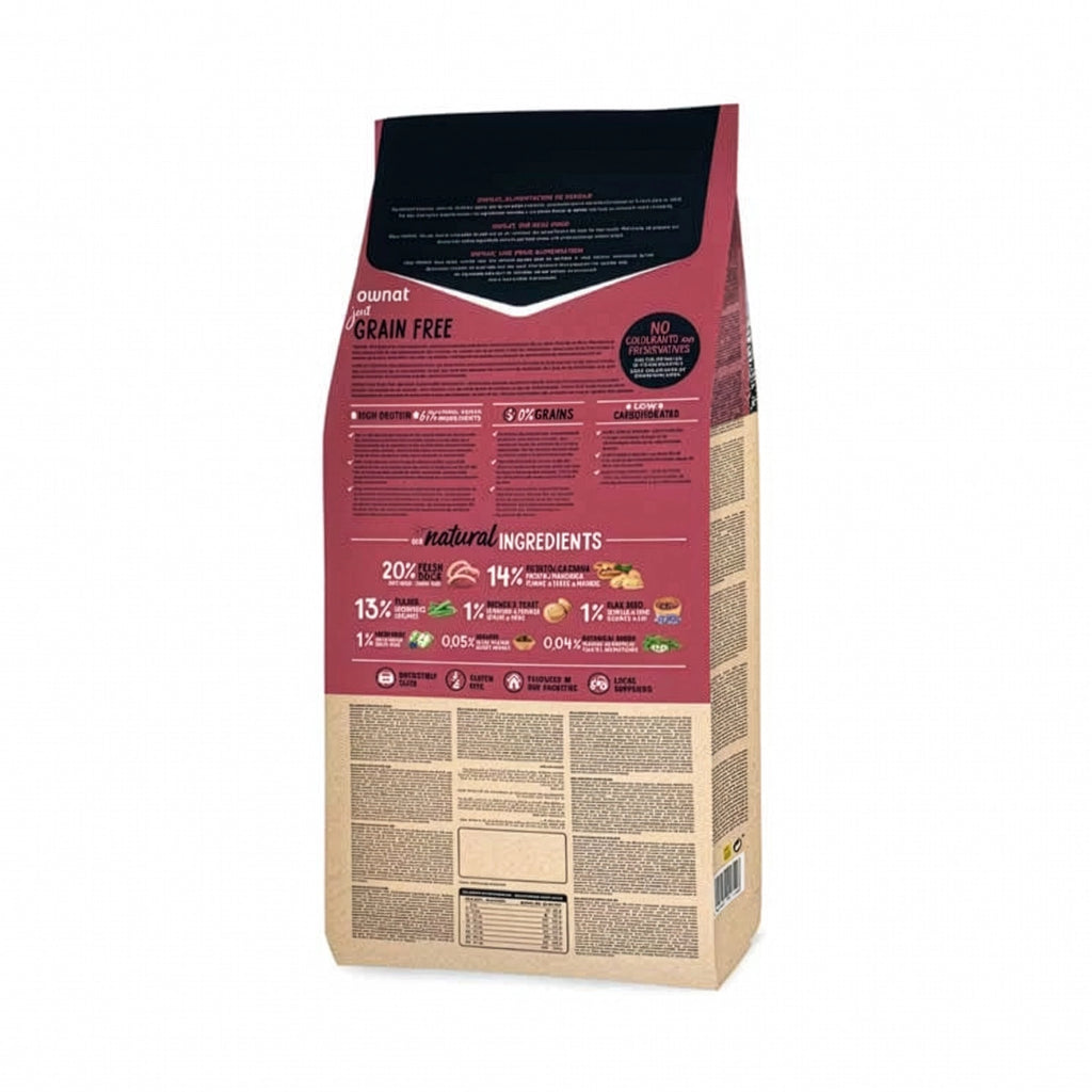Ownat Just Grain Free Pato para Perros