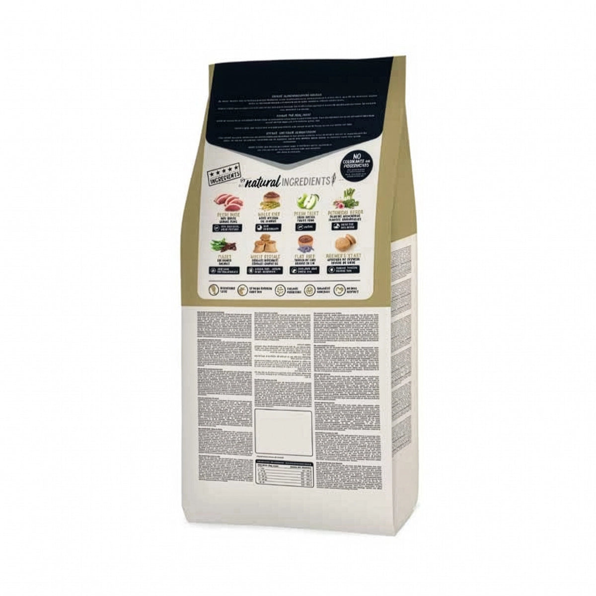 Ownat Classic Pato para Perros, alimento seco con pato fresco, cereales integrales, frutas, vegetales e ingredientes naturales.