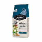 Ownat Classic Fish para Gatos, alimento seco con pescado fresco, arroz integral, frutas, vegetales e ingredientes naturales.