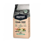 Ownat Just Grain Free "Chicken" para Perro Adulto, alimento sin cereales con pollo fresco, frutas y vegetales naturales.