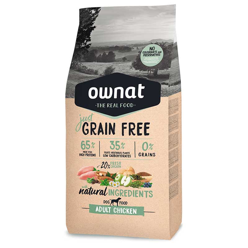 Ownat Just Grain Free "Chicken" para Perro Adulto