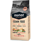 Ownat Just Grain Free "Salmon Seafood" para Perros - 3 Kg