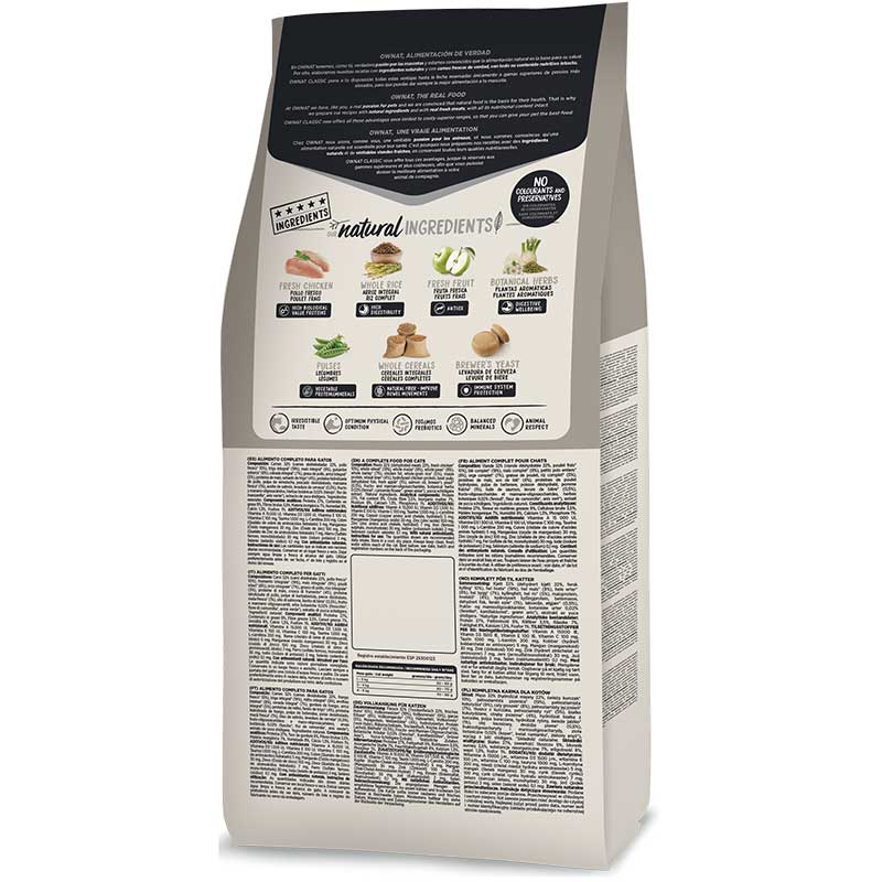 Ownat Classic "Light" para Gatos con Sobrepeso