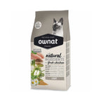 Ownat Classic "Light" para Gatos con Sobrepeso, alimento con pollo fresco, cereales integrales, frutas y vegetales naturales.