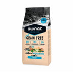 Ownat Just Grain Free Trucha para Perros, alimento sin cereales con trucha fresca e ingredientes naturales.