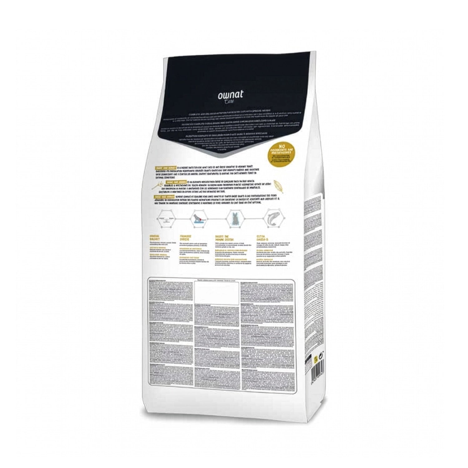 Ownat Care Urinary para Gatos 1,5 Kg, alimento seco con pollo fresco e ingredientes naturales para gatos adultos.