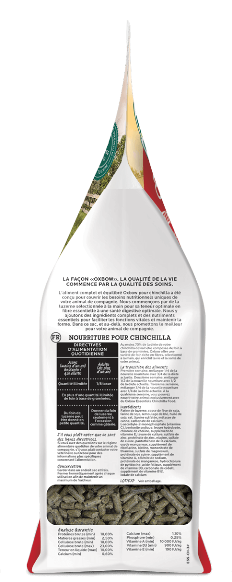 Oxbow "Essentials" Alimento para Chinchilla 