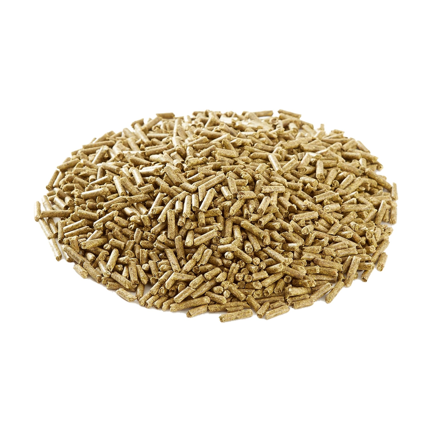 Oxbow "Essentials" Alimento para Cuy Joven en bolsa roja, con pellets e imagen de un cuy sobre fondo de campo.