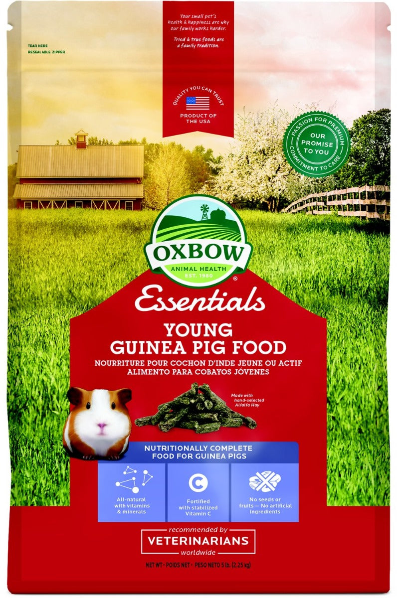 Oxbow "Essentials" Alimento para Cuy Joven