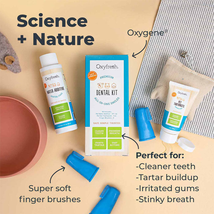 Oxyfresh Kit Dental para Perros y Gatos