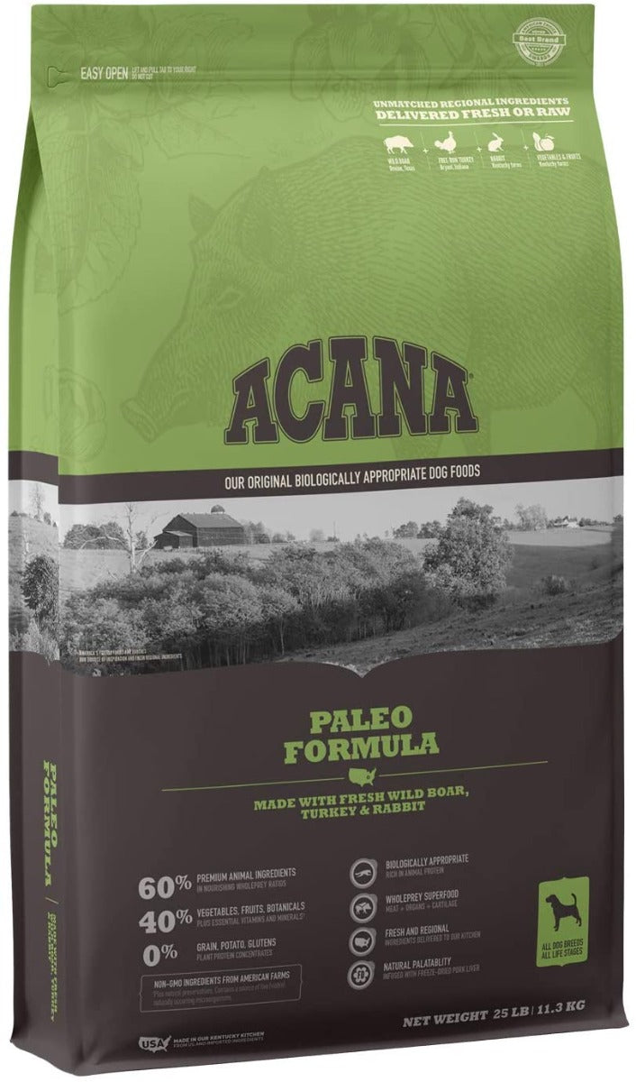 Acana Heritage Paleo para Perros - 2 Kg