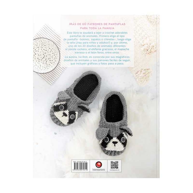 Pantuflas A Crochet. Pantuflas De Animales