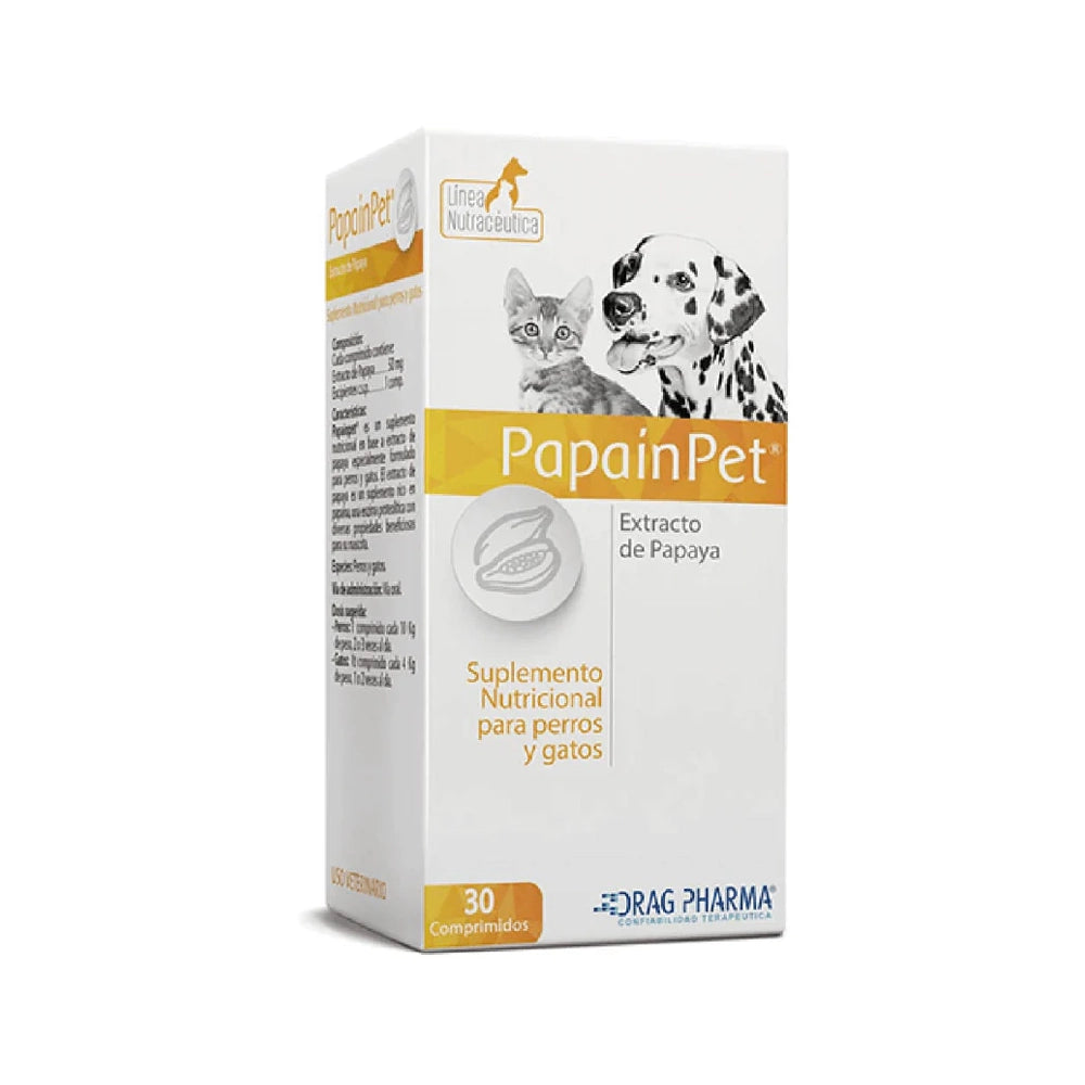 PapainPet Suplemento Nutricional Drag Pharma