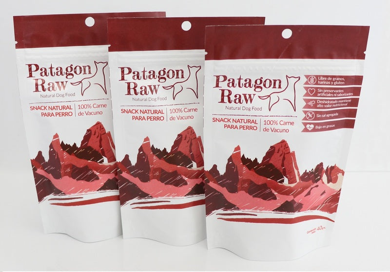 Patagon Raw Snack Carne de Vacuno para Perros
