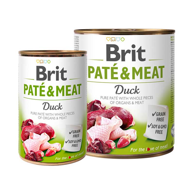 Brit Care Lata Paté & Meat Pato para Perros - 800 g