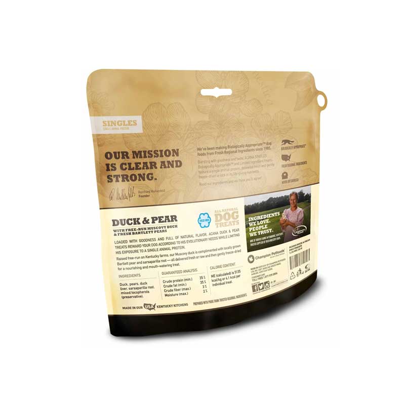 Premios Acana Duck & Pear para Perros 35 gr