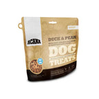 Premios Acana Duck & Pear para Perros en bolsa, snacks para perros con pato de corral y pera, premios naturales ricos en proteína.