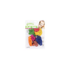 Pawise Maderas para Roer en formas de frutas y verduras de colores, ideales para pequeños animales y desgaste dental natural