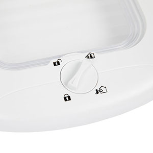 Puerta Abatible Pawise para Gatos - 26 x 31 cm