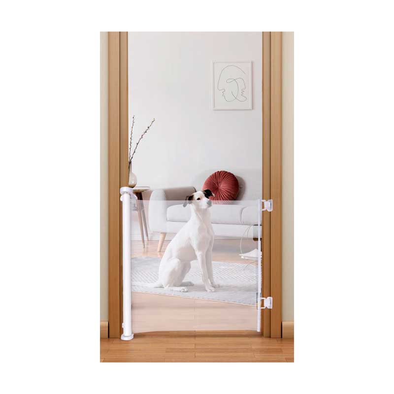 Pawise Puerta de Seguridad Retráctil para Perros