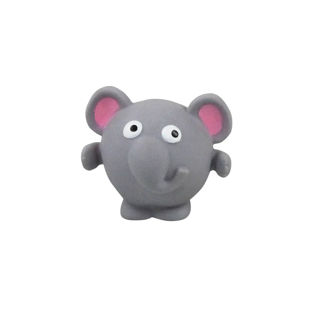 Pawise Vinyl Animales Surtido figura de animal, juguete de vinilo resistente para mascotas