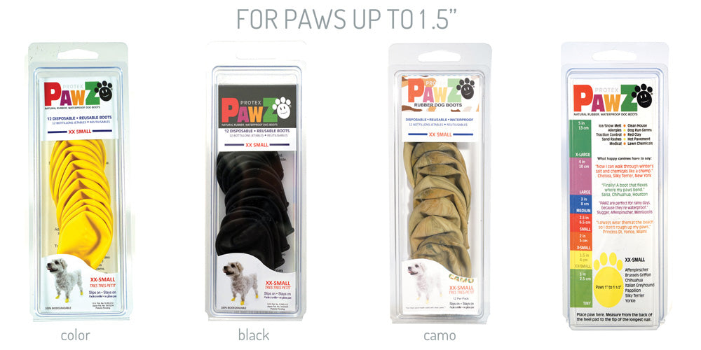 Botas de Goma PawZ Talla XXS