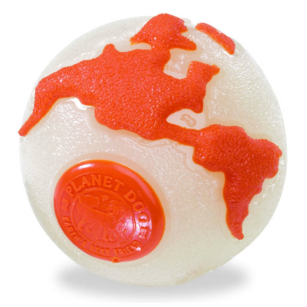 Planet Dog Pelota Planeta Blanco