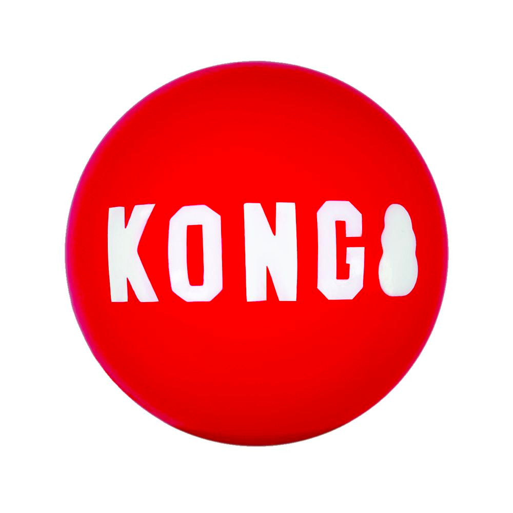 Pelota Kong "Signature" 2-Pack - Small (Roja)