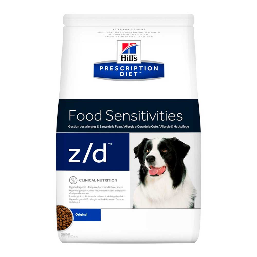 Hill's "Skin/Food Sensitivities" z/d Perros 3,6 Kg