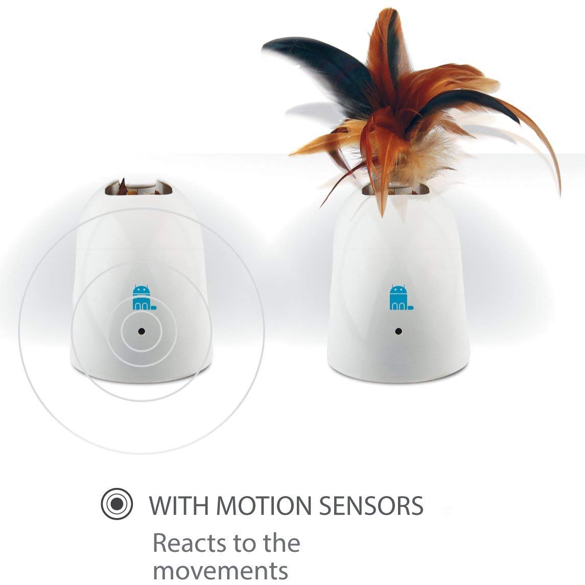 Juguete Interactivo "Escondite de Plumas" Pet Droid 