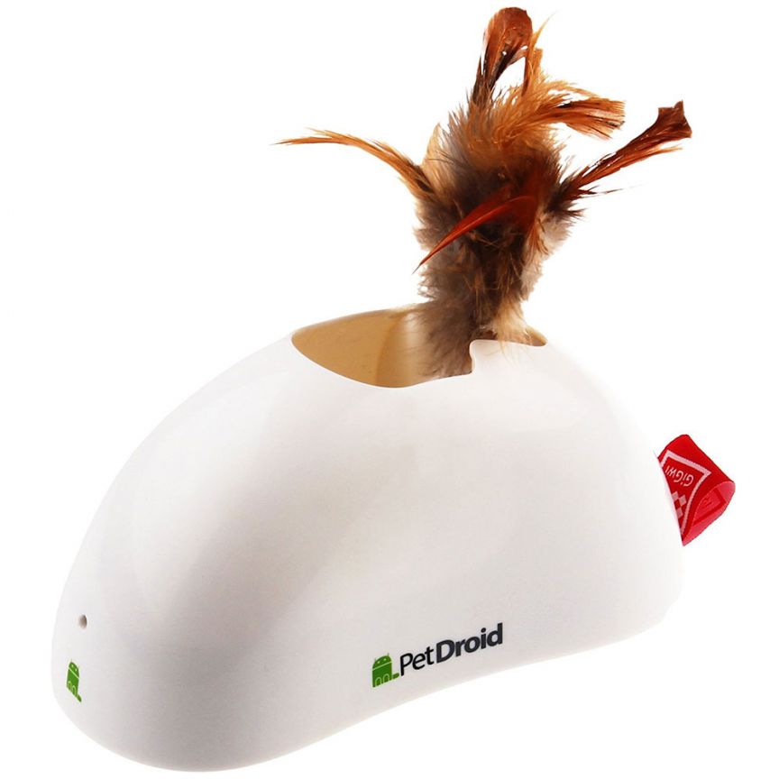 Juguete Interactivo "Escondite de Plumas" Pet Droid 