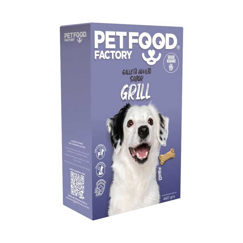PetFood Factory Galletas Horneadas Sabor Grill para Perros - 460 g
