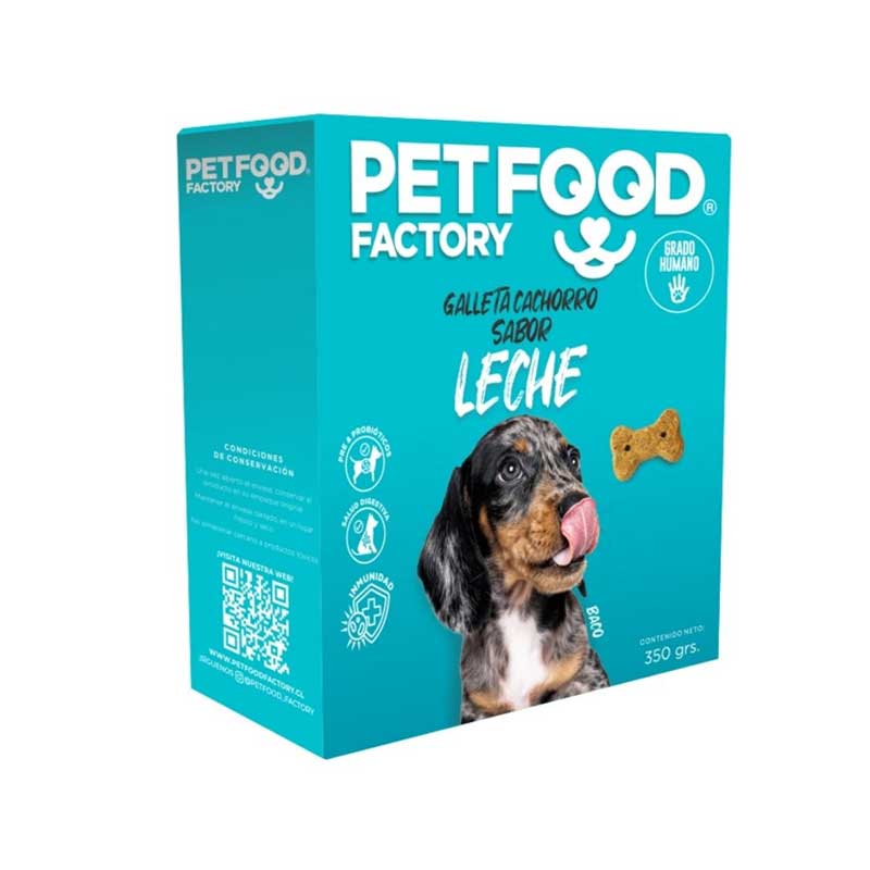 PetFood Factory Galletas Horneadas Sabor Leche para Cachorros - 350 g