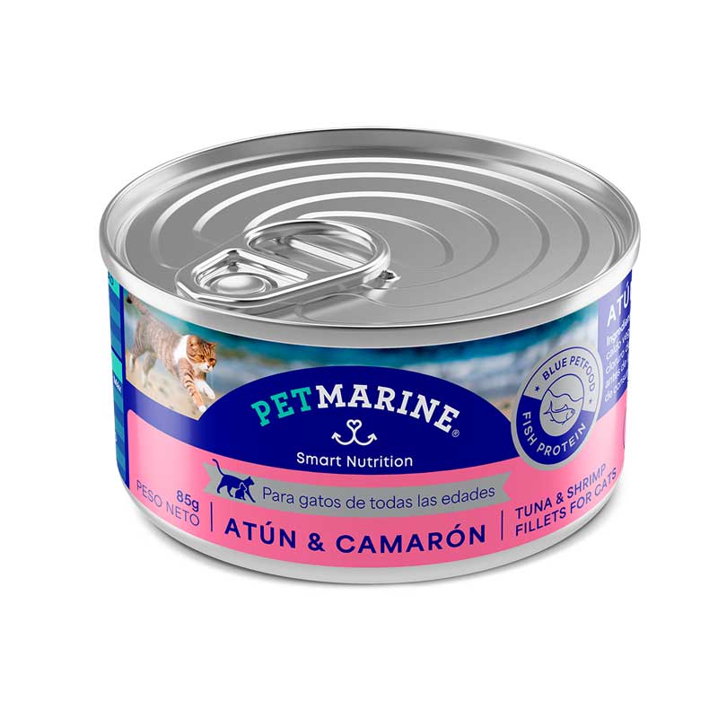 Pet Marine Lata Camarón para Gatos - 85 g