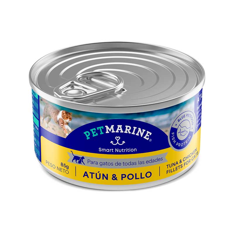 Pet Marine Lata Atún y Pollo para Gatos - 85 g