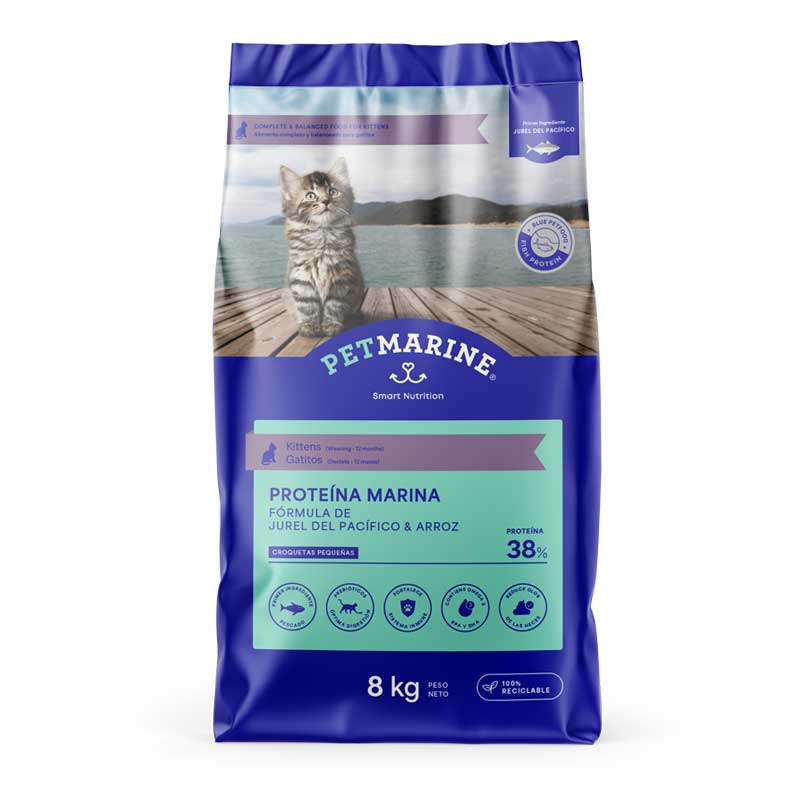 Pet Marine Jurel del Pacífico para Gatitos - 8 Kg