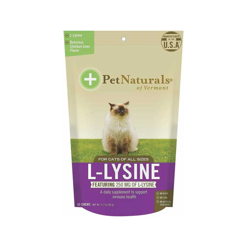Premios L-lysine para Gatos Pet Naturals