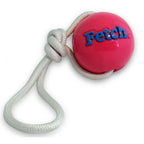Planet Dog Fetch Ball con Cuerda - Rosado