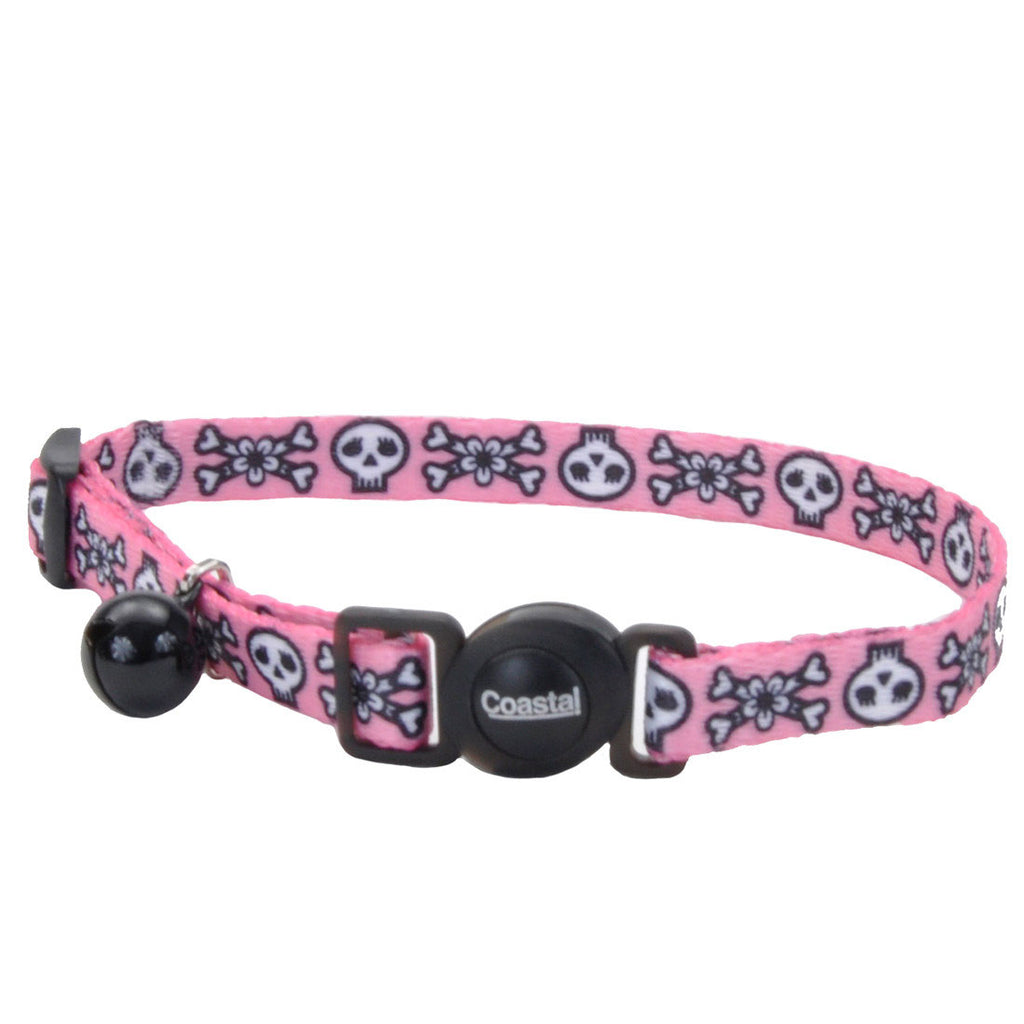 Coastal Fashion Collar para Gatos - Black Skull